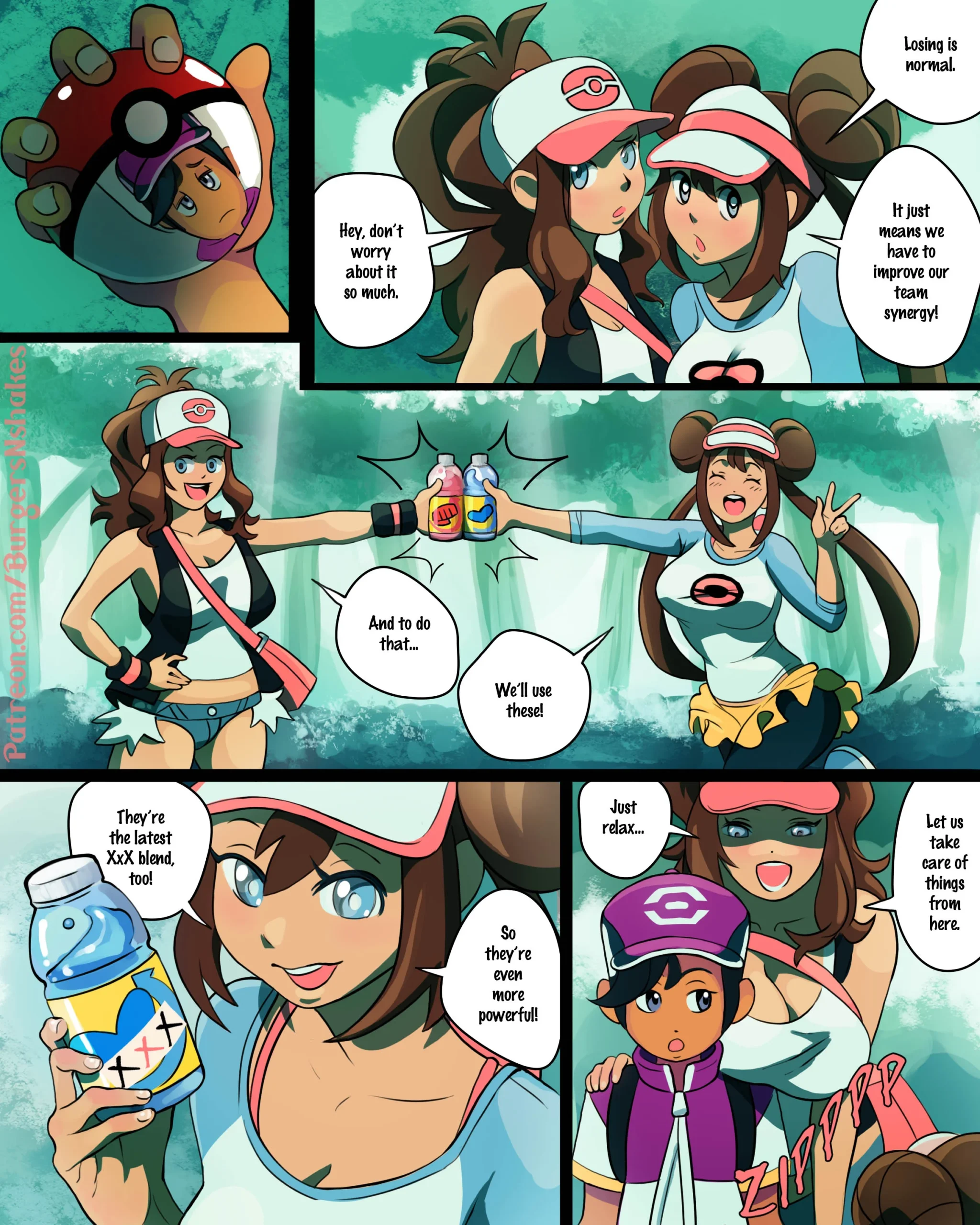 Pokemon hilda hentai