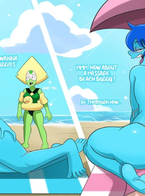 Beach Buddies with Lapis