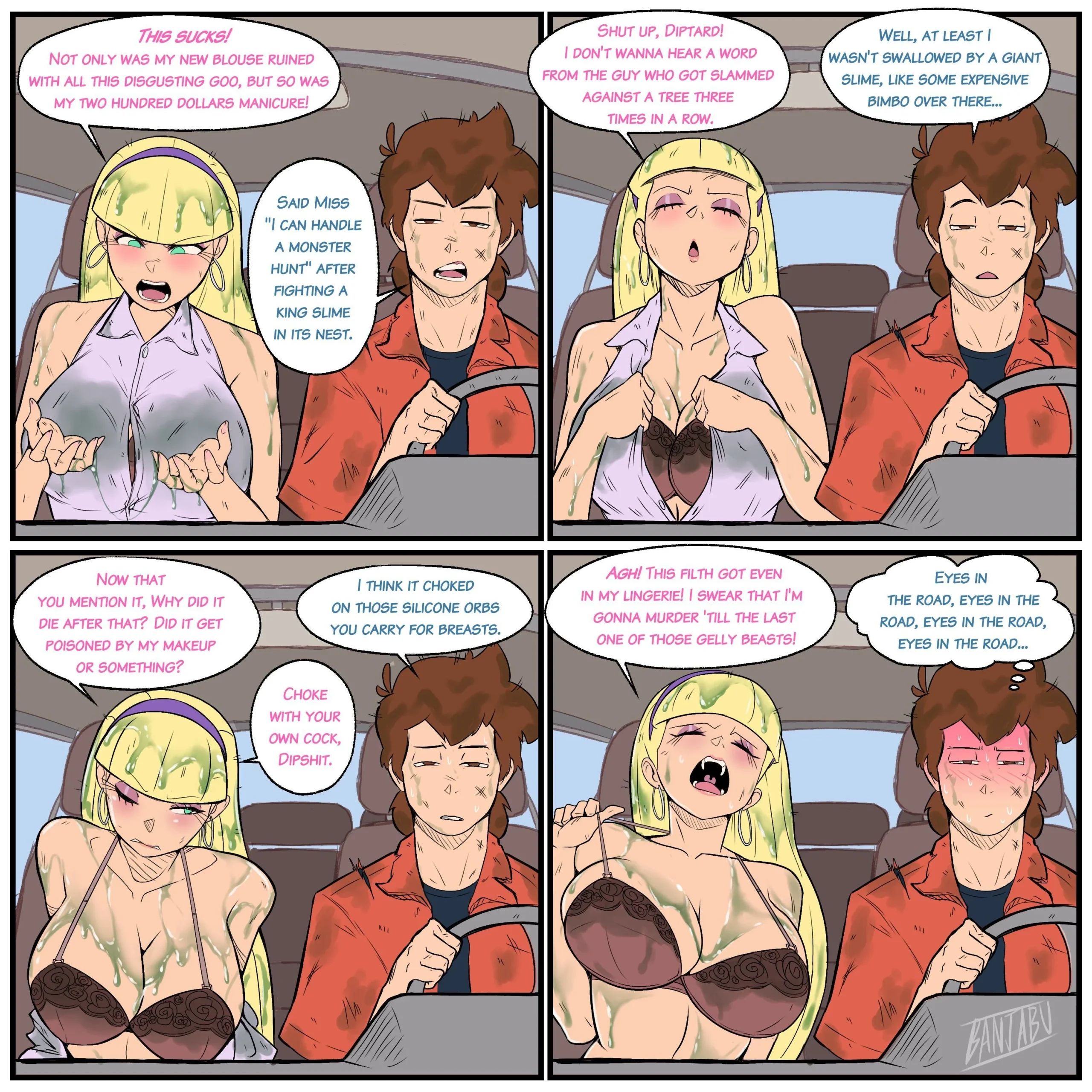 Car Quarrel - Porn Comics