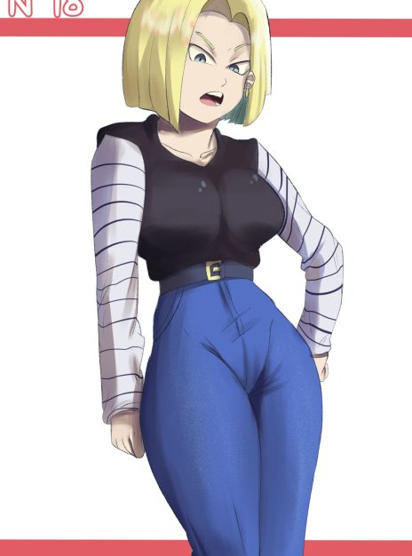 Android 18 Mini comic